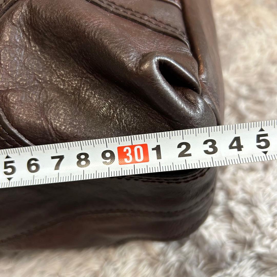 quadro クアドロ　2wayレザートートバッグ　シリアルNo.31153