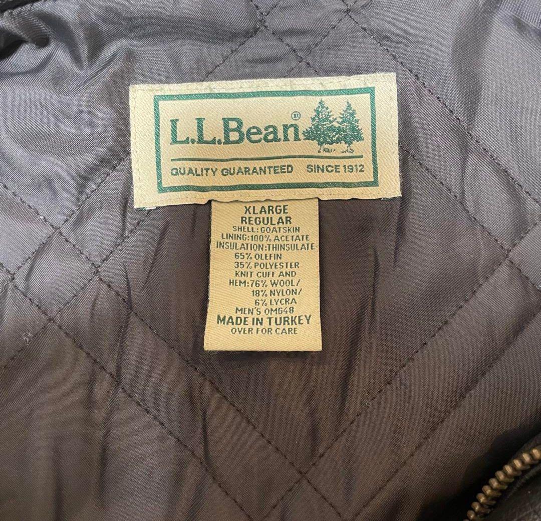 ll bean レザージャケット L.L.Bean 90s A-1