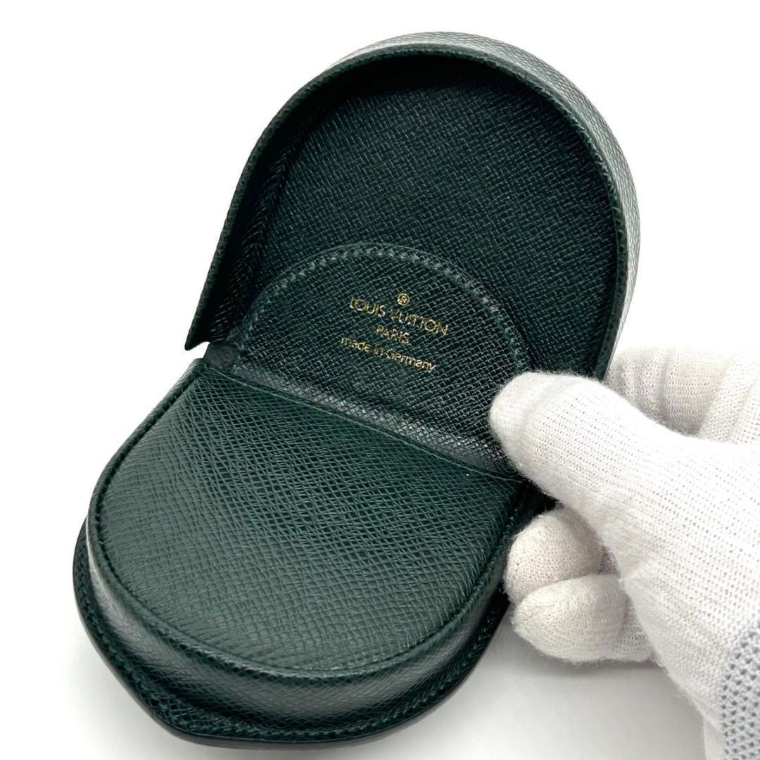 【極美品】ルイヴィトン ケース タイガ キュヴェット 深緑