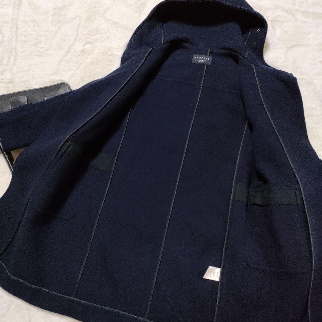 新品同様 ✨MACPHEE ✨マカフィー　ダッフルコート　ウールロングコート