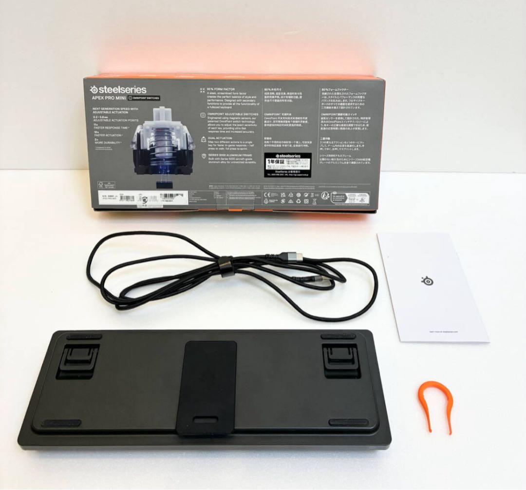 【美品】SteelSeries Apex Pro Mini JP