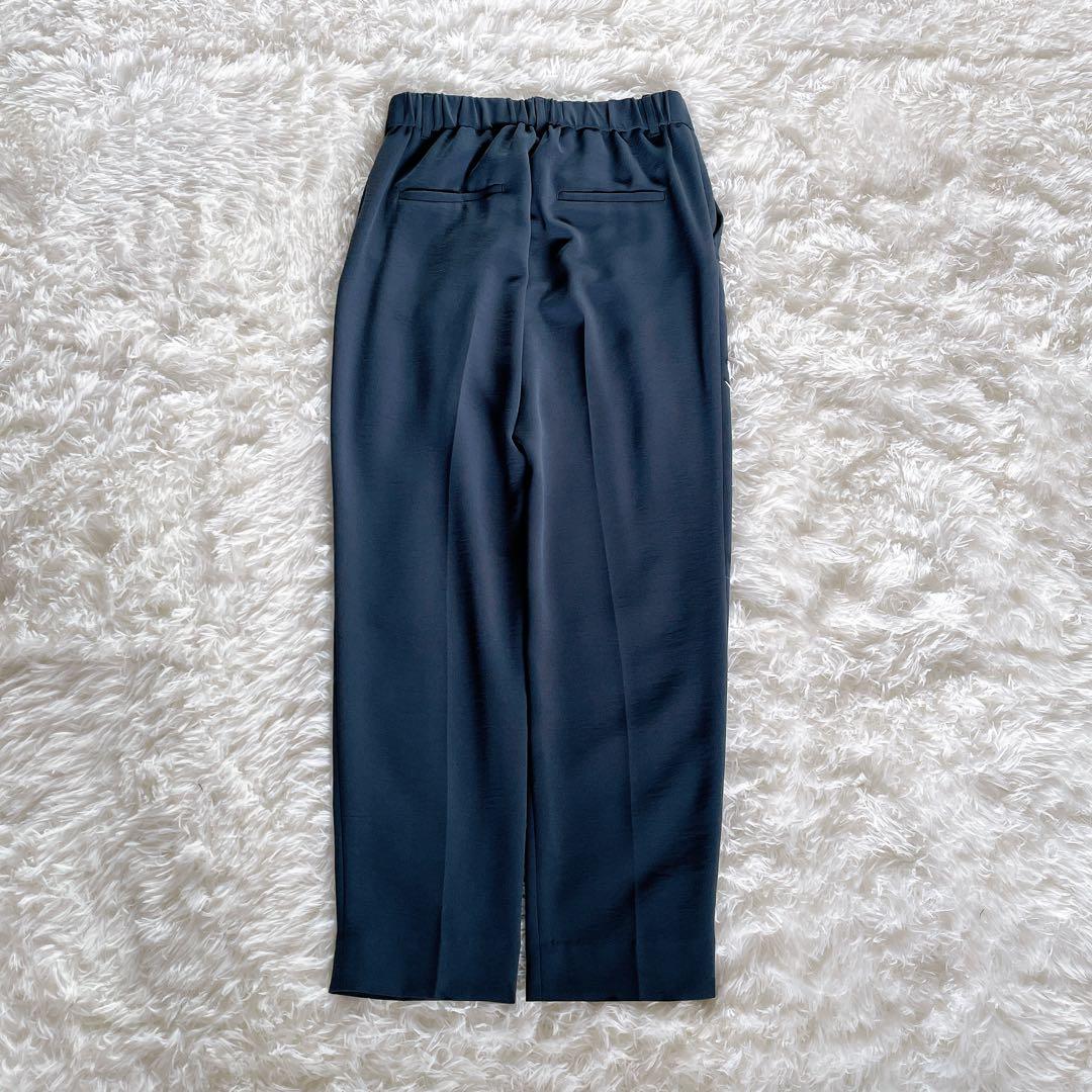 美品✨【インディヴィ】ダブルテーラードジャケットパンツセットアップダークグリーン