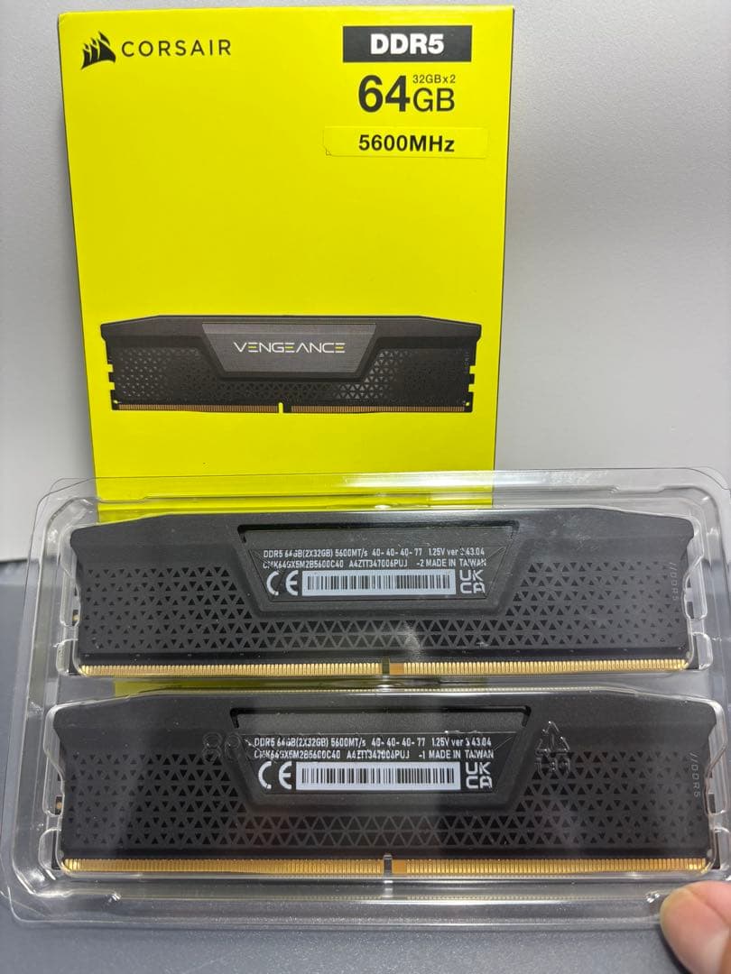 本日限CORSAIR DDR5-5600MHz DDR5 32GB×2 64GB