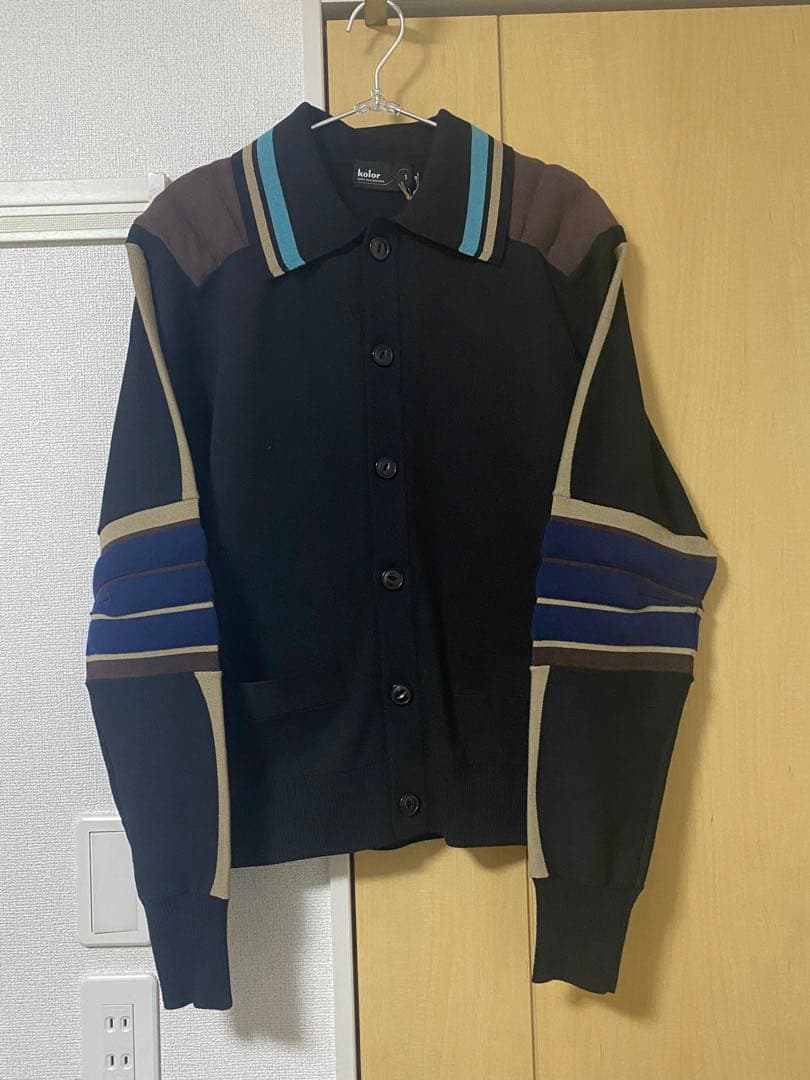 トップス 24SCM-N01301-F Knit kolor 24ss knit