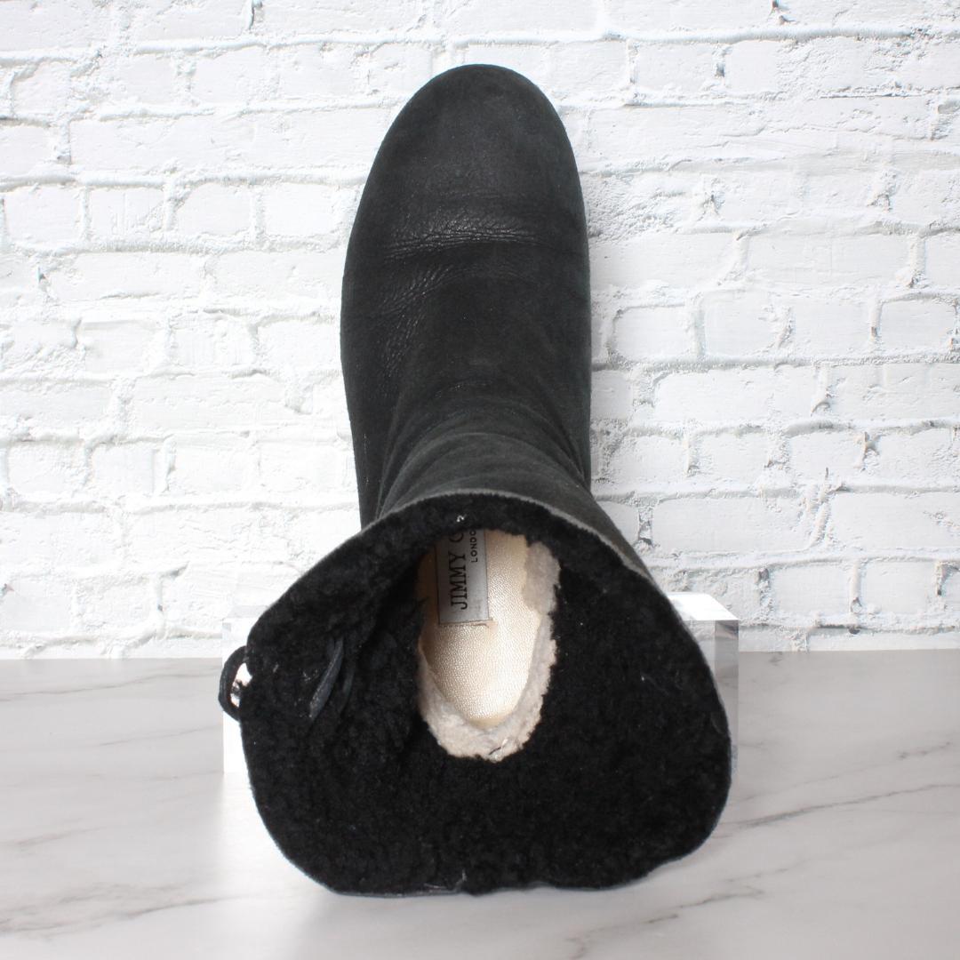 ✨美品✨ ジミーチュウ ムートンブーツ ブラック EU36（23cm相当）