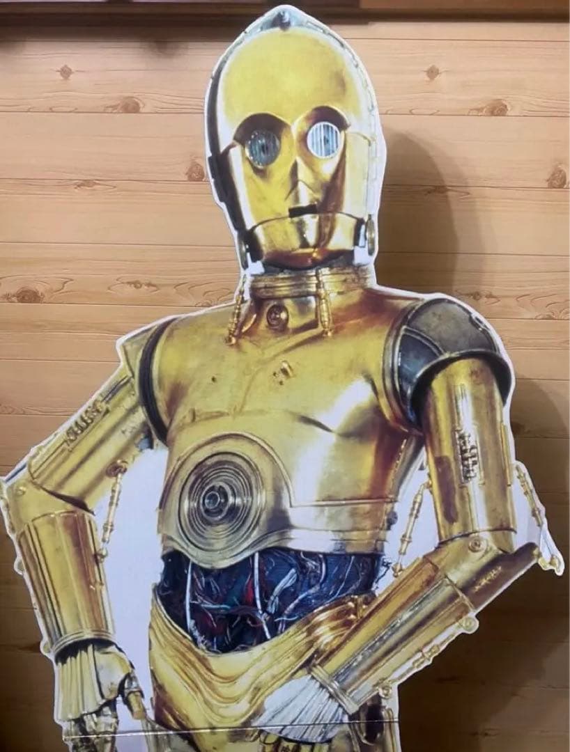 STAR WARS スターウォーズ　c3po 等身大　パネル