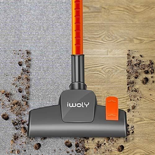 iwoly 掃除機 V600 サイクロン 600W ハイパワー 超強力_corg