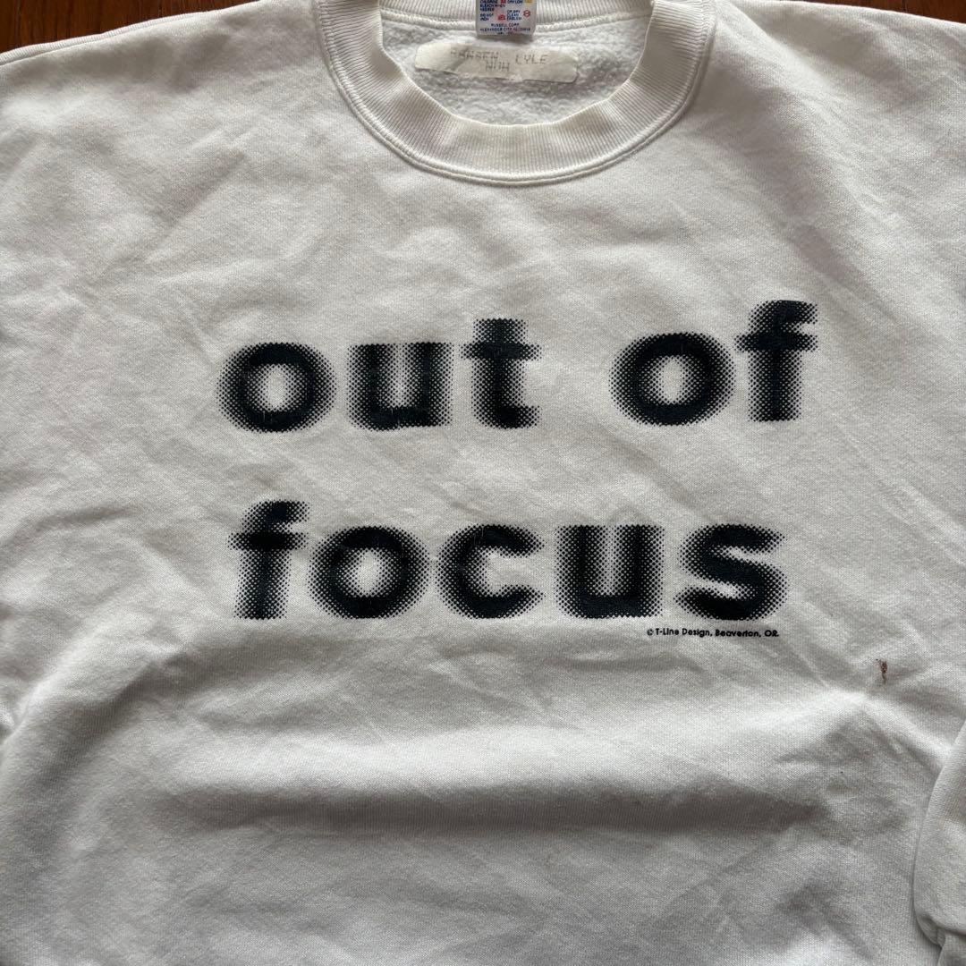 80's JERZEES motion ホワイトスウェット