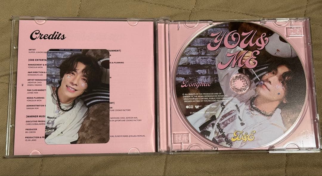 SUPER JUNIOR D&E You&Me 3種類セット トレカ有