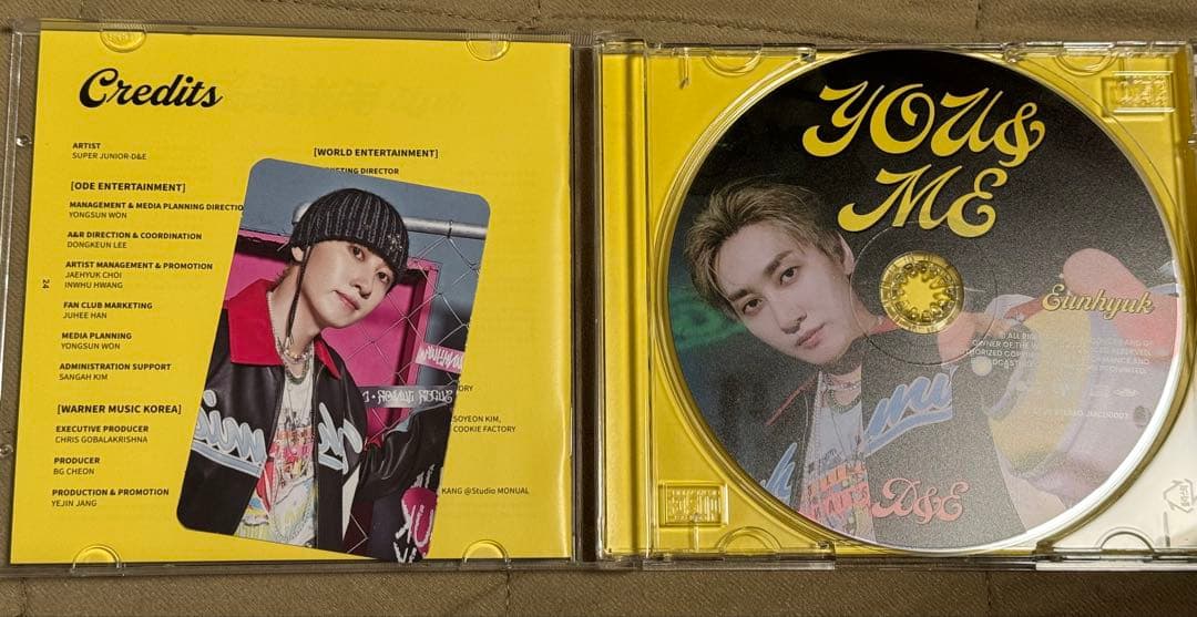 SUPER JUNIOR D&E You&Me 3種類セット トレカ有