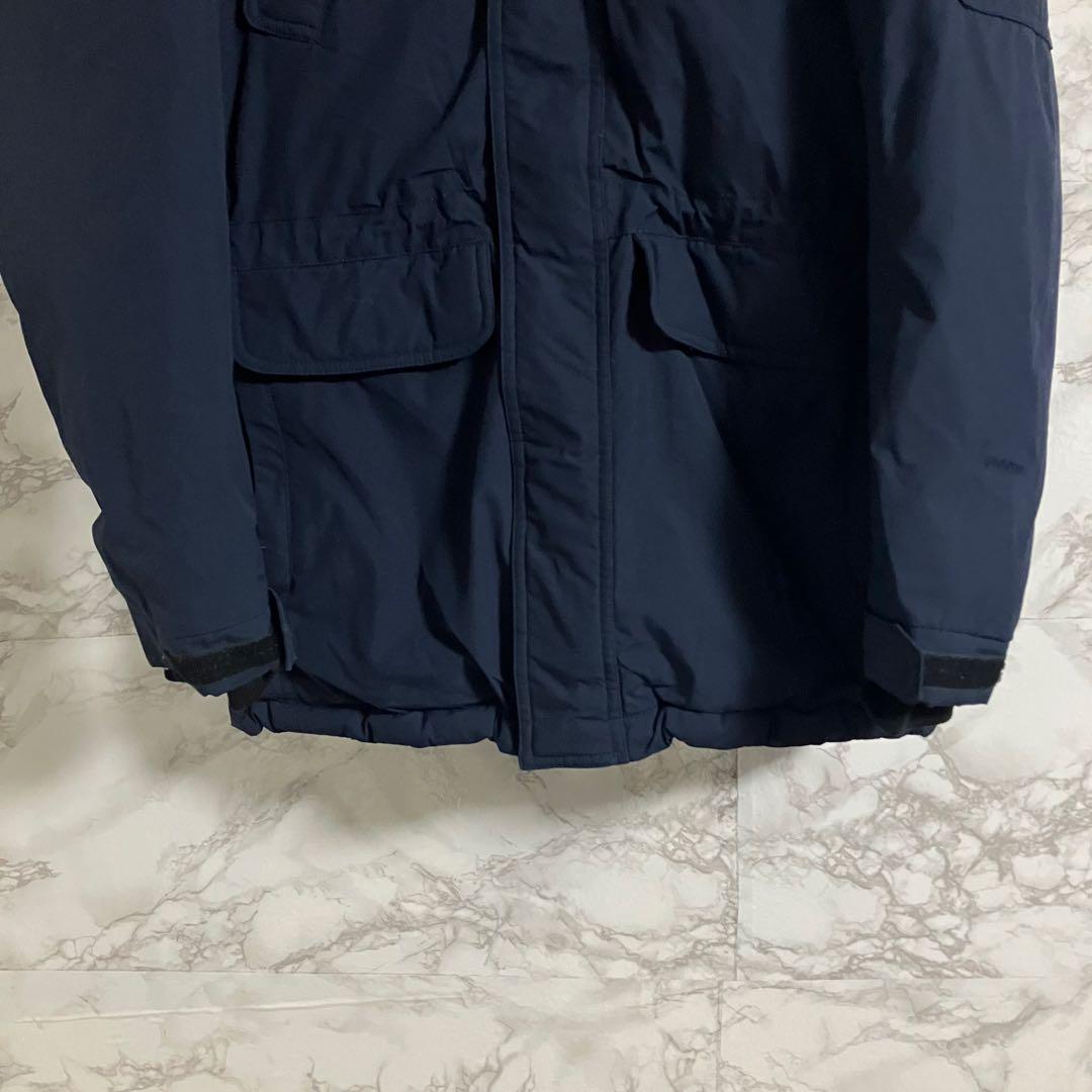 ノースフェイス　マクマードパーカー　ワンポイントロゴ　ダウン　ネイビー　ＸＳ