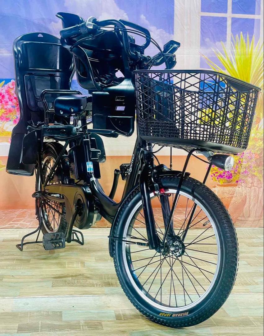 ギュットアニーズ2019年⭐️16AH！子供乗せ電動アシスト自転車Y3245