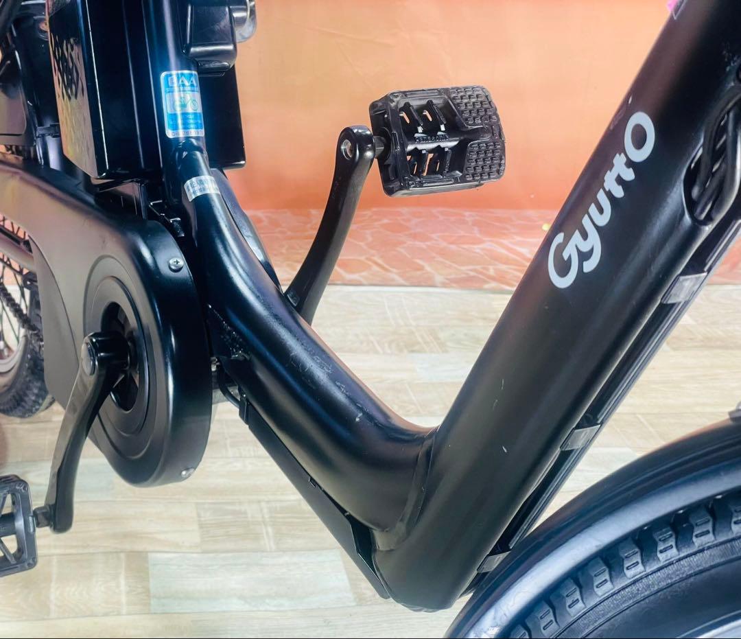 ギュットアニーズ2019年⭐️16AH！子供乗せ電動アシスト自転車Y3245