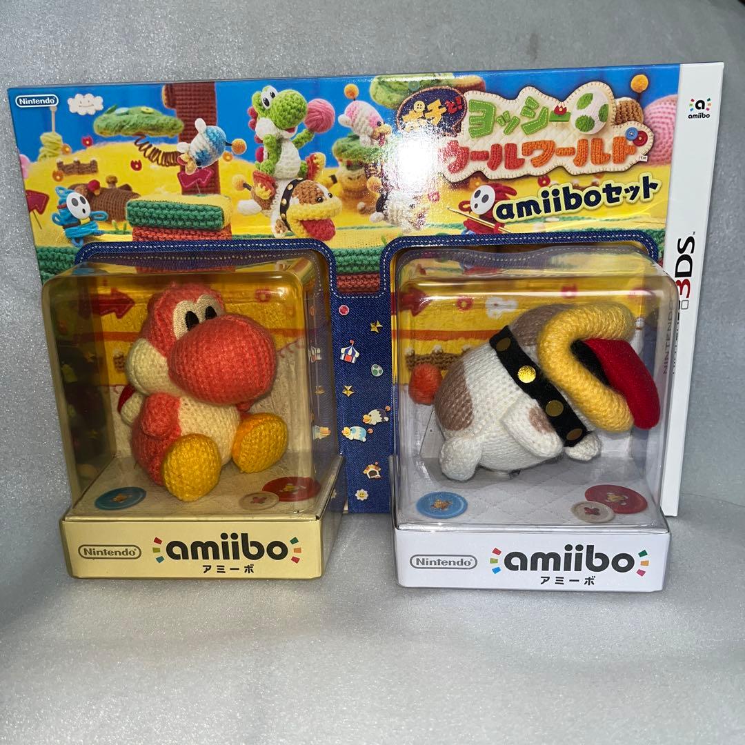 3DS ポチと! ヨッシー ウールワールド amiiboセット未開封品ソフト欠品