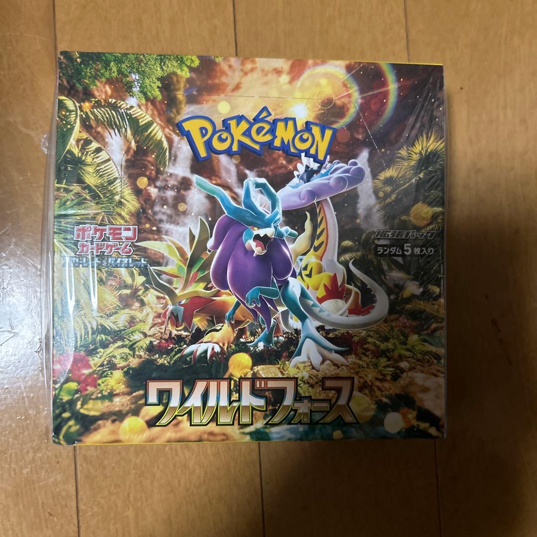 ポケモンカードゲーム ワイルドフォースBox シュリンク付き