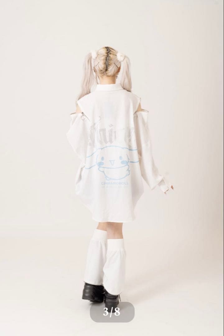 《1月末まで限定値下げ》シナモロール×THICCコラボシャツ