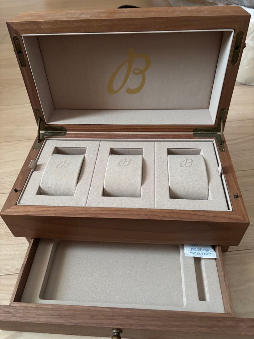 非売品 ブライトリング Breitling 時計 収納ボックス 木製 希少 レア