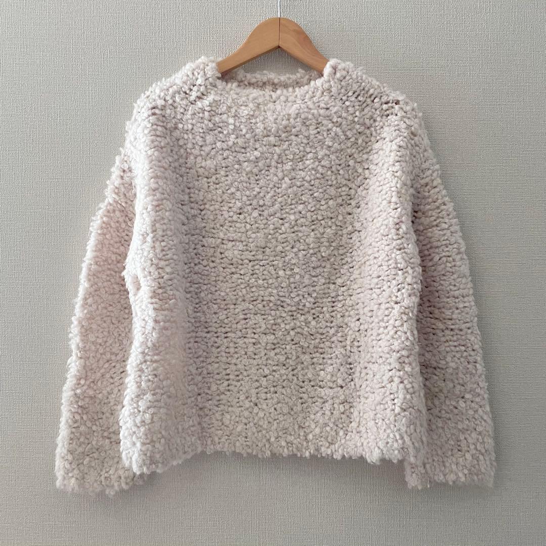 完売品！Curensologyカーリーウールニットプルオーバー カレンソロジー