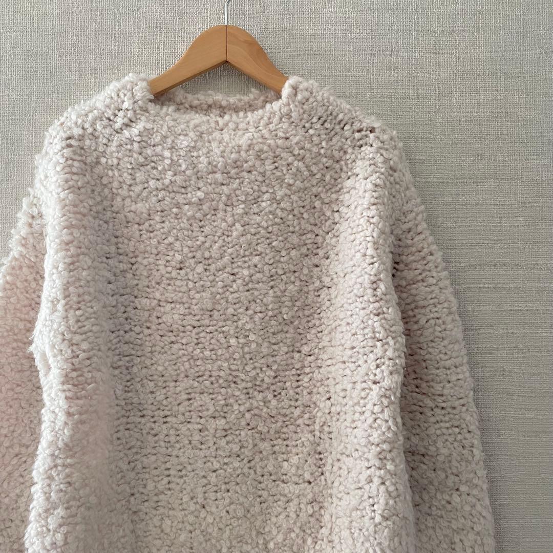 完売品！Curensologyカーリーウールニットプルオーバー カレンソロジー