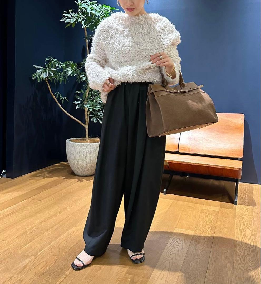 完売品！Curensologyカーリーウールニットプルオーバー カレンソロジー