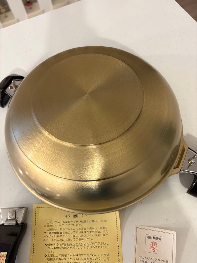しばのキッチン⭐︎中華鍋⭐︎新品未使用⭐︎水洗いのみ⭐︎じゃんぼ炒め鍋