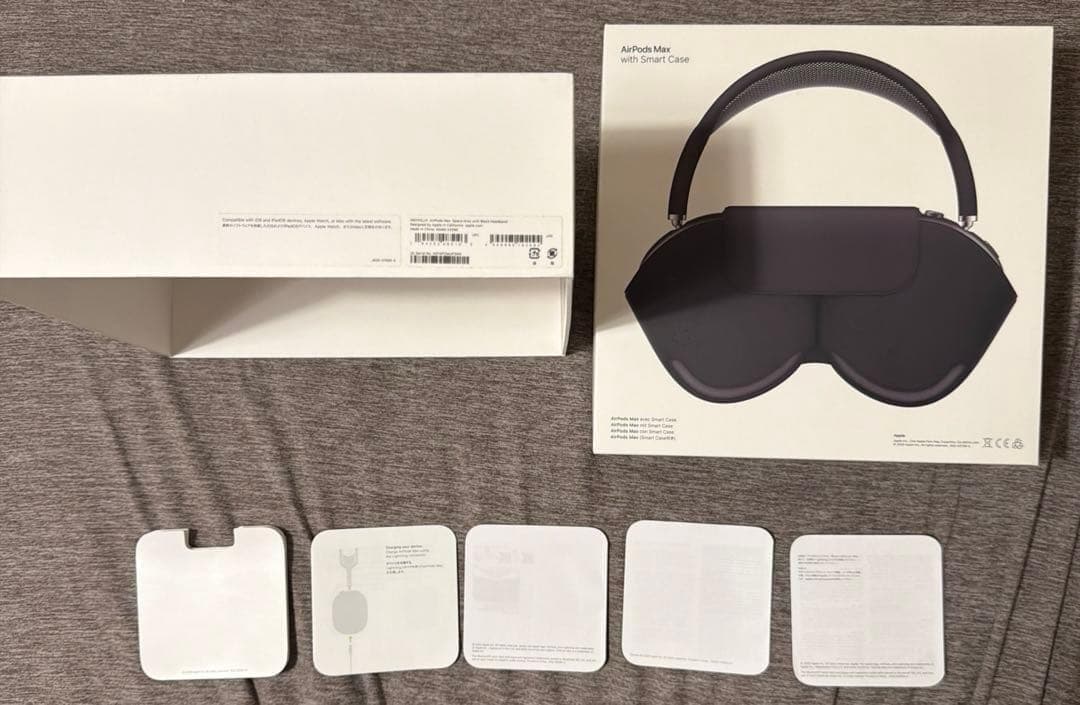 新品未開封 新品Apple交換品AirPods Maxスペースグレイ