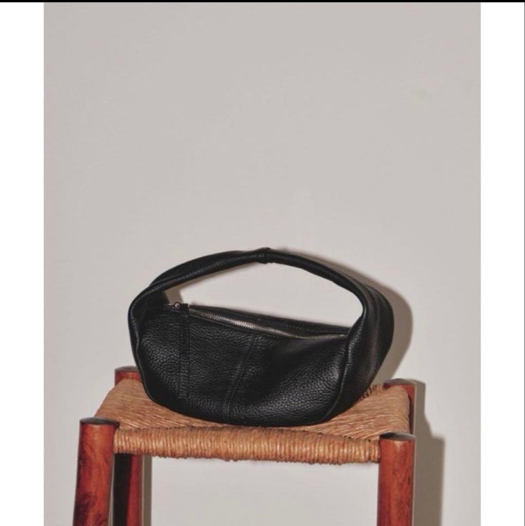 TODAYFUL Leather Wrap Bag ブラック