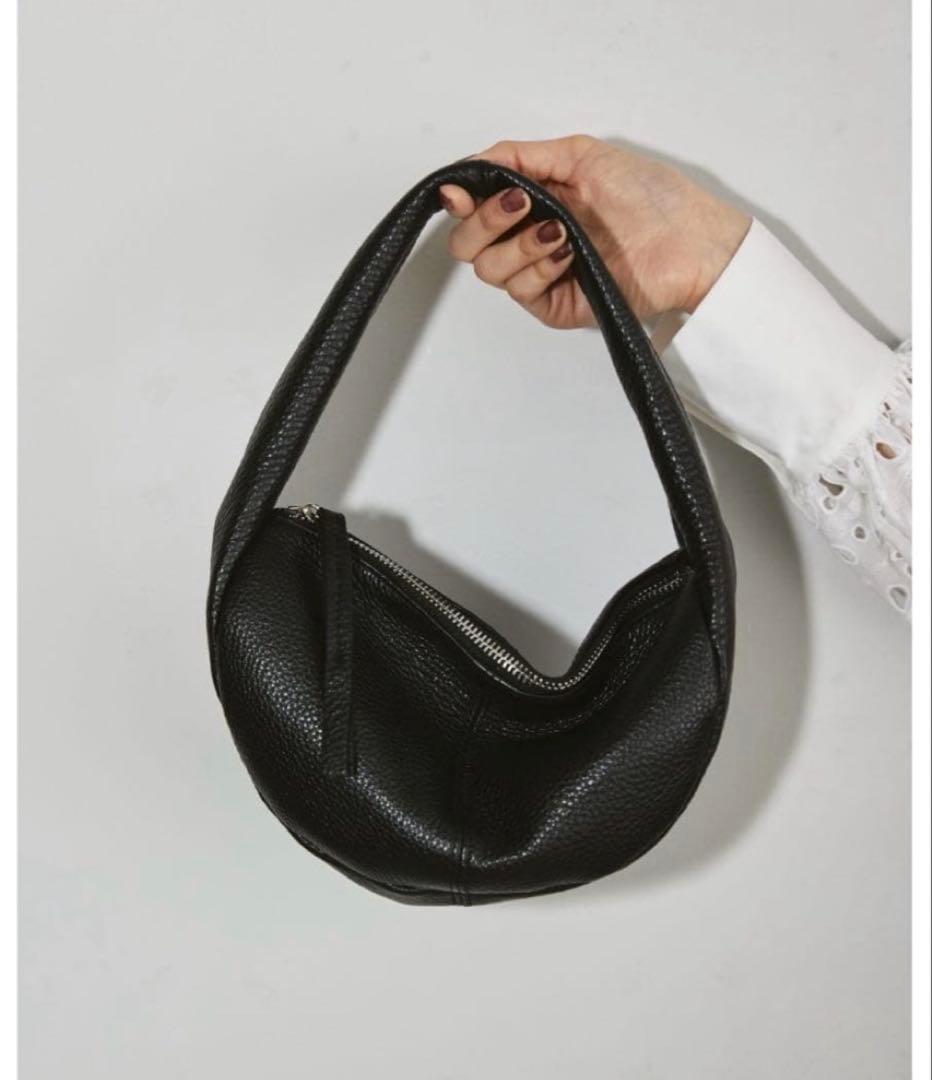 TODAYFUL Leather Wrap Bag ブラック