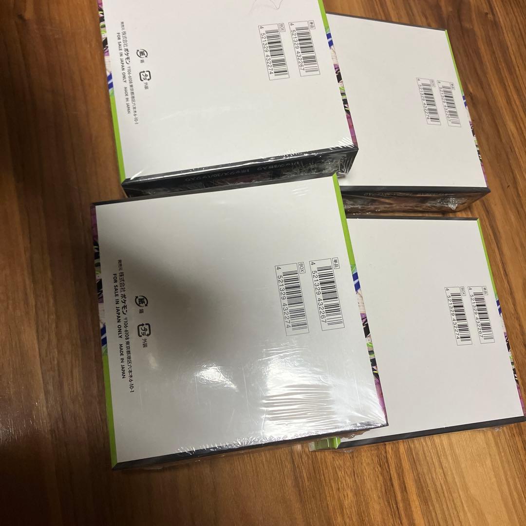 ポケモンカードゲーム ムニキスゼロ ４ＢＯＸ シュリンク付き