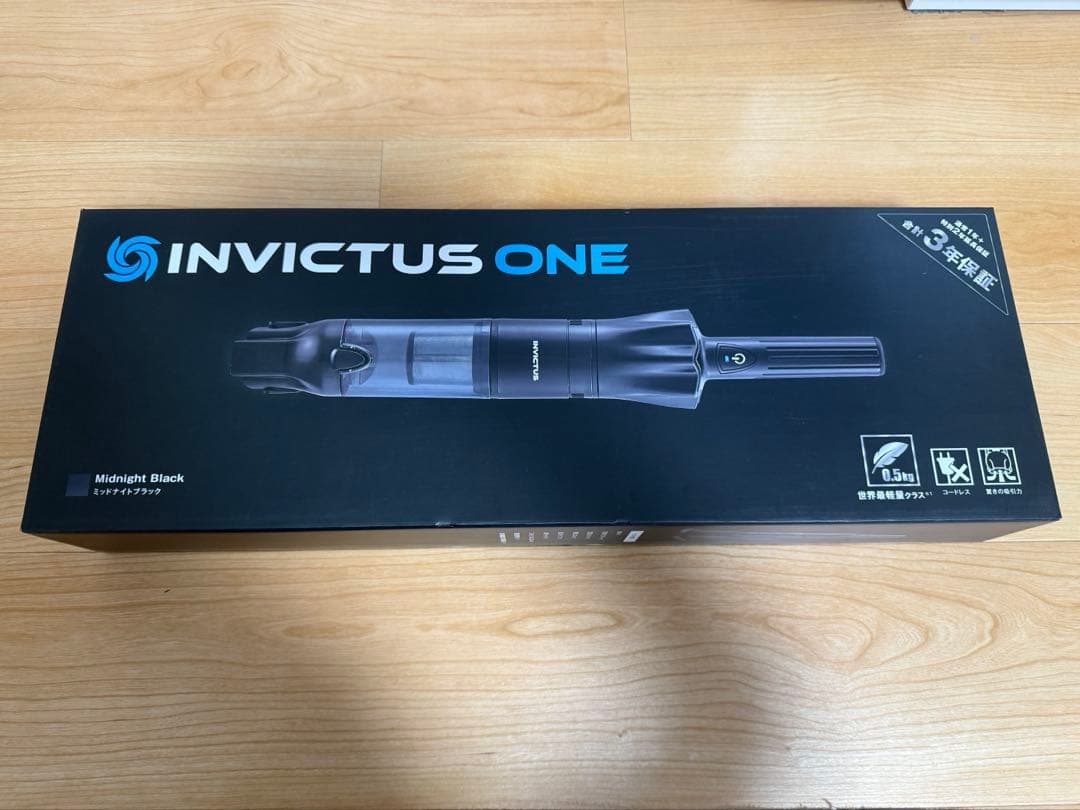 INVICTUS ONE スティック型掃除機 ブラック