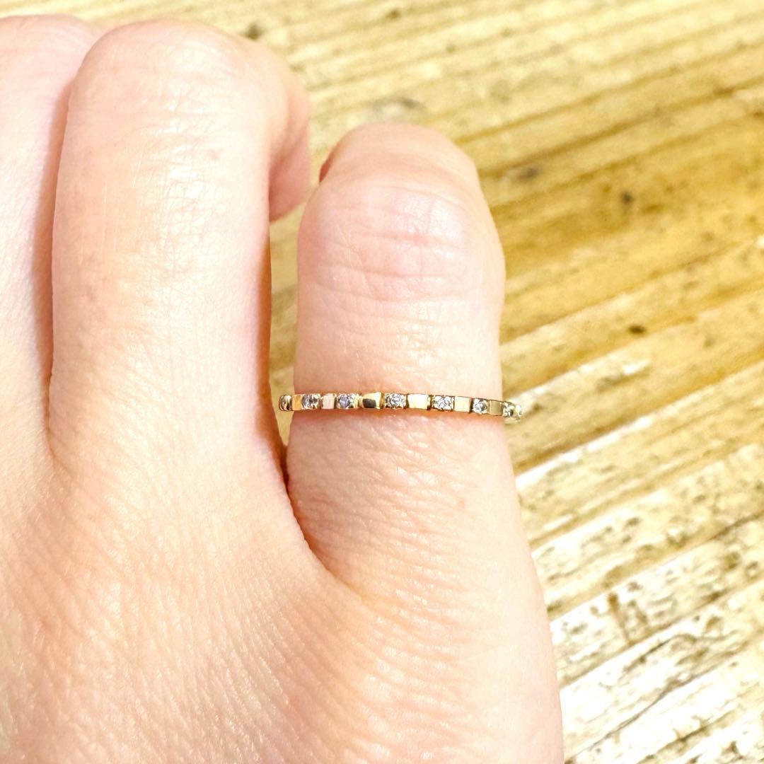 ARPEGE アルページュ イエローゴールドリング 5号