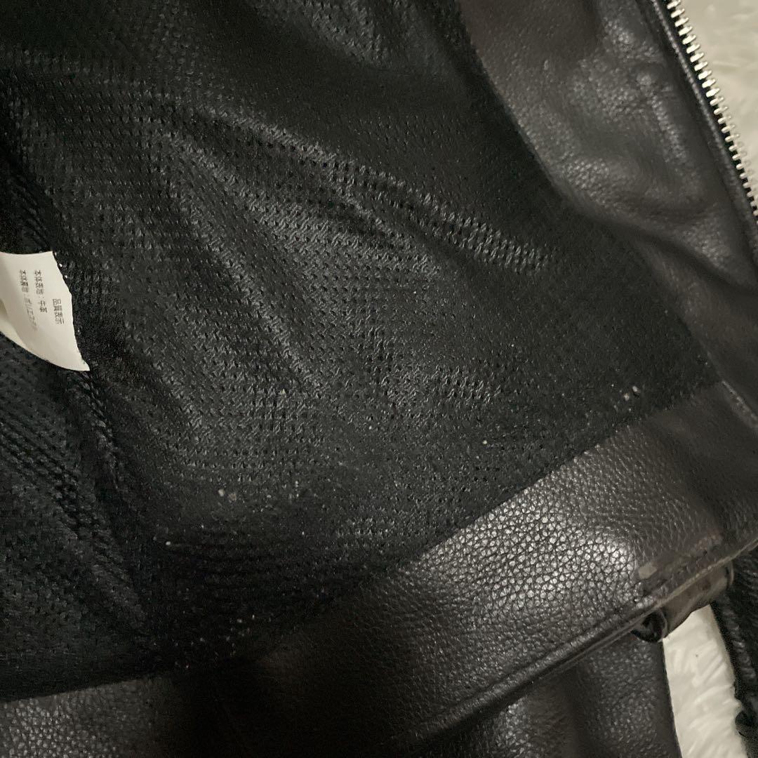 良品✨Rookie Leathers ダブルライダース　牛革　XL