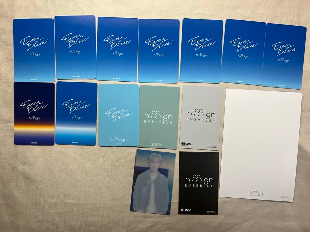 n.SSign エンサイン ハンジュン トレカ EVERBLUE 特典