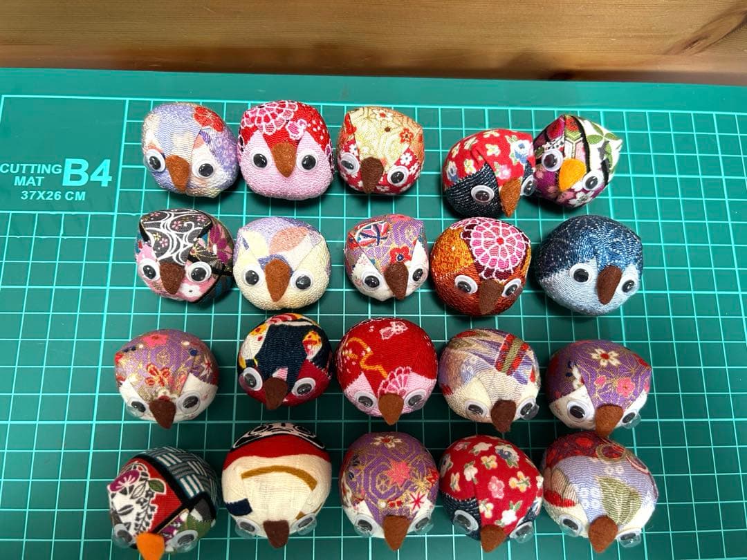 やちゅやちゅ　フクロウセット　マスコット