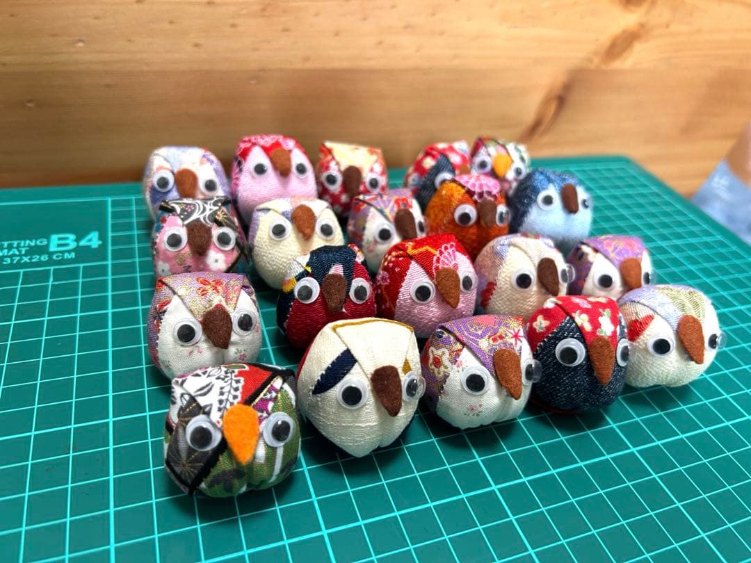 やちゅやちゅ　フクロウセット　マスコット