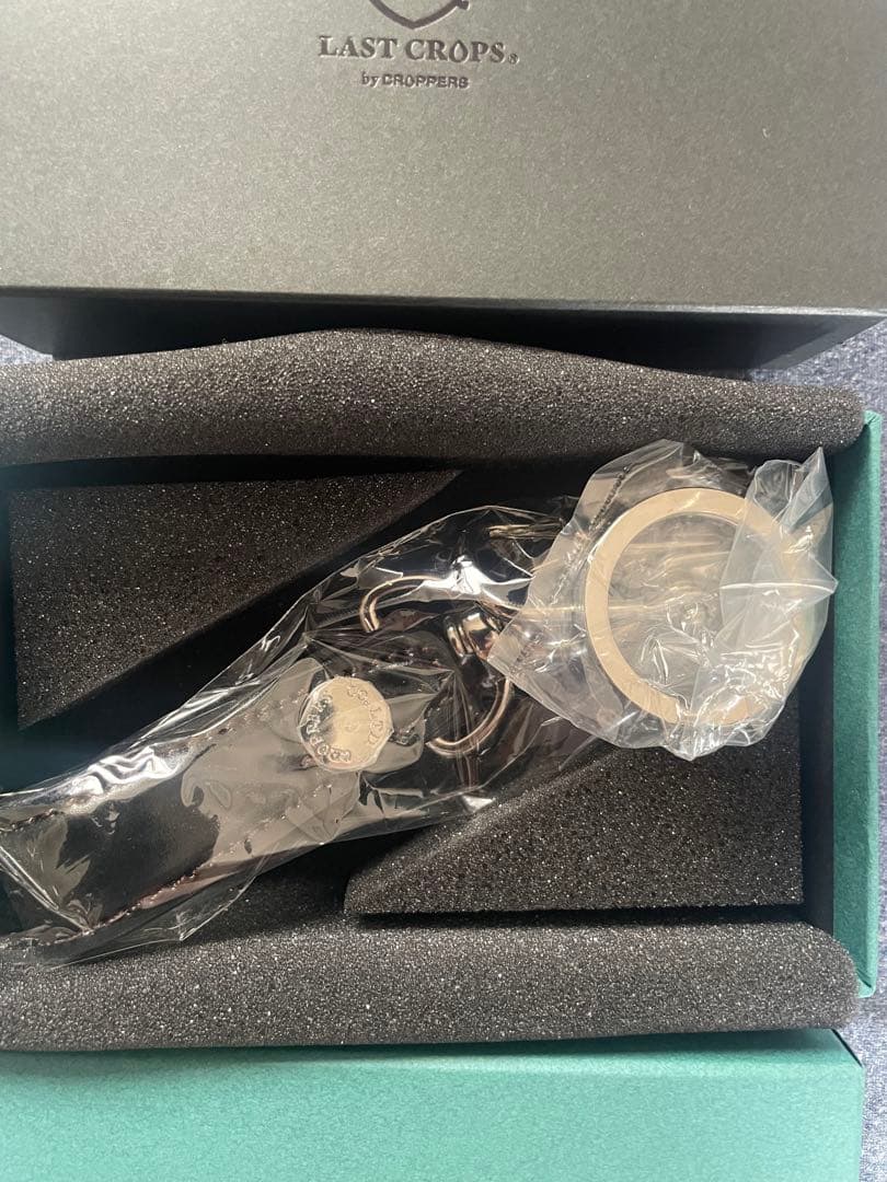 LAST CROPS レザー キーリング　コードバン