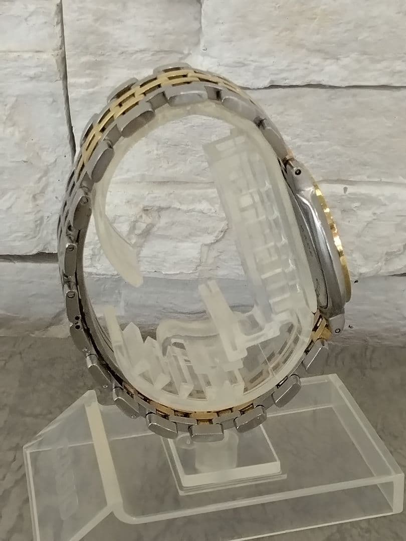 dunhill　Elite　K18/SSダイヤモンド腕時計　　中古品