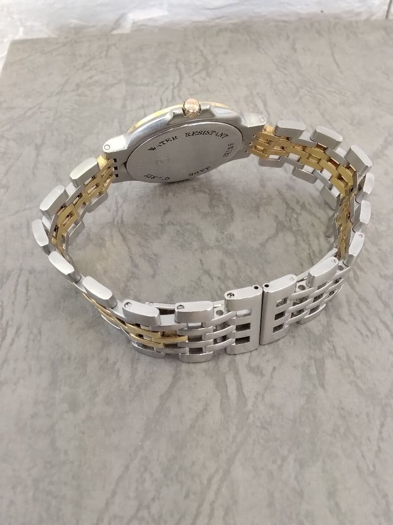 dunhill　Elite　K18/SSダイヤモンド腕時計　　中古品