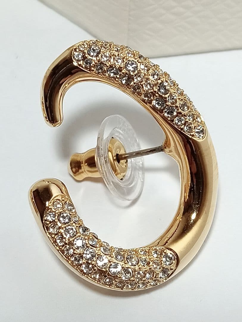 スワロフスキー　デクステラ　イヤーカフセット　ピアス　5615734　ゴールド