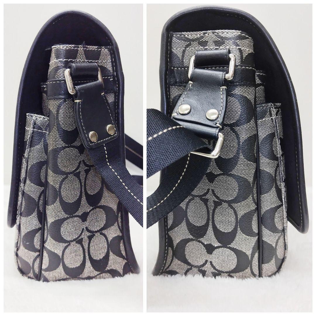 ✨超美品✨コーチ メッセンジャーバッグ シグネチャー PVC