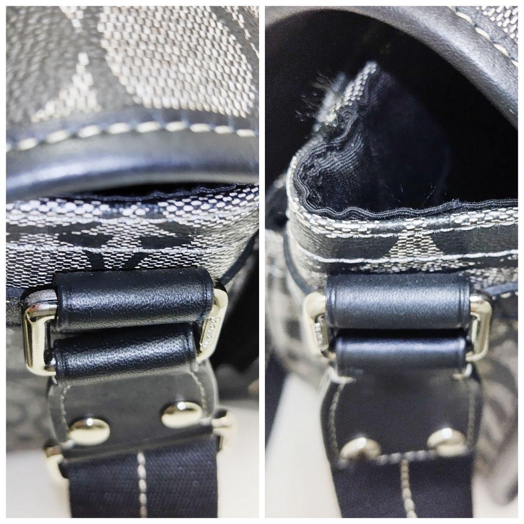 ✨超美品✨コーチ メッセンジャーバッグ シグネチャー PVC