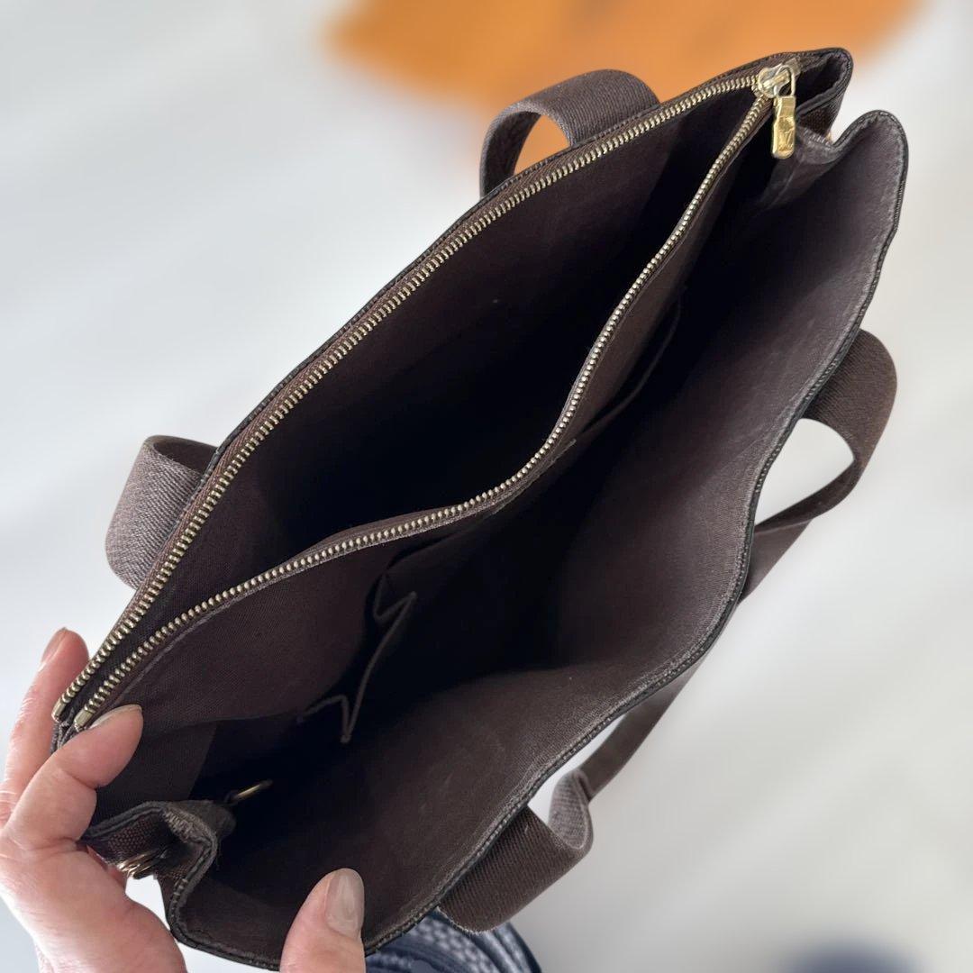 Louis Vuitton ダミエ　トートバッグ　ヴィトン　ボブール