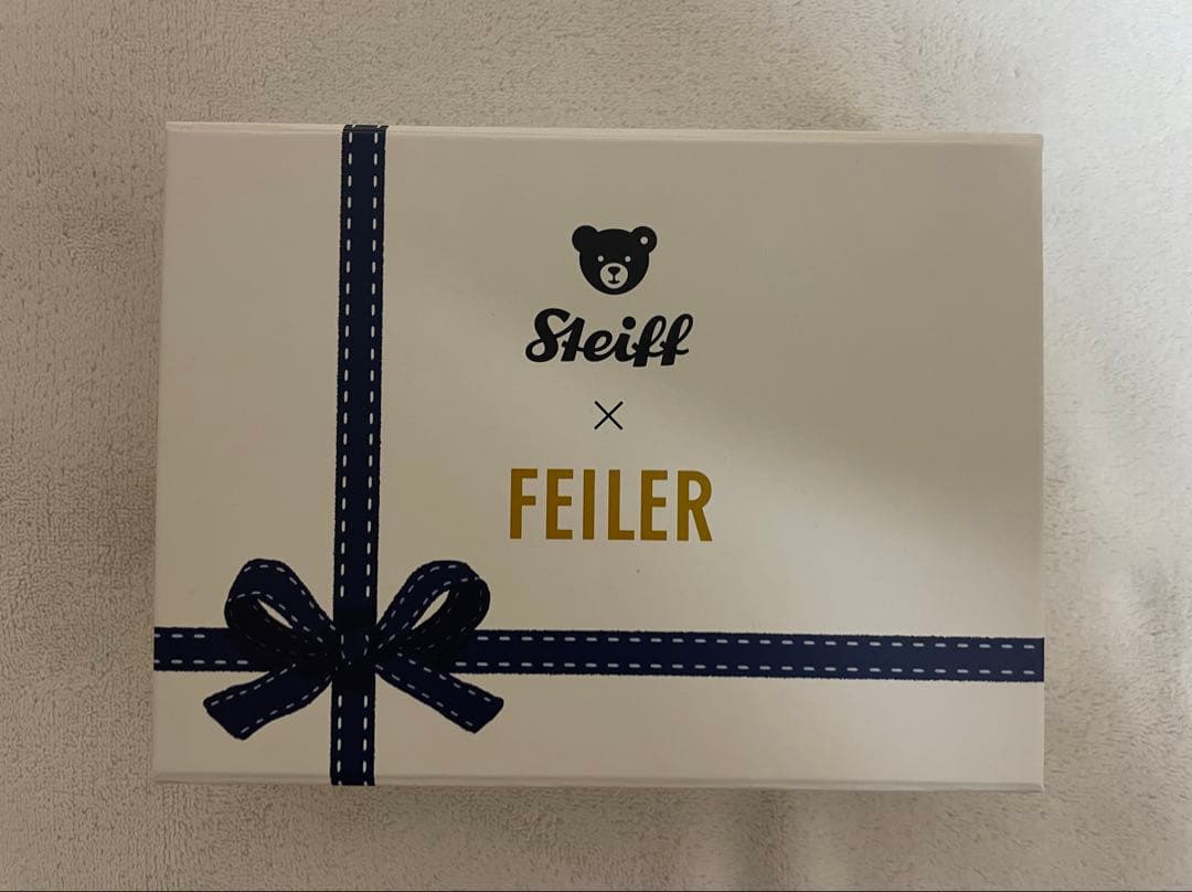 Steiff x FEILER シュタイフ　フェイラー　新品未使用