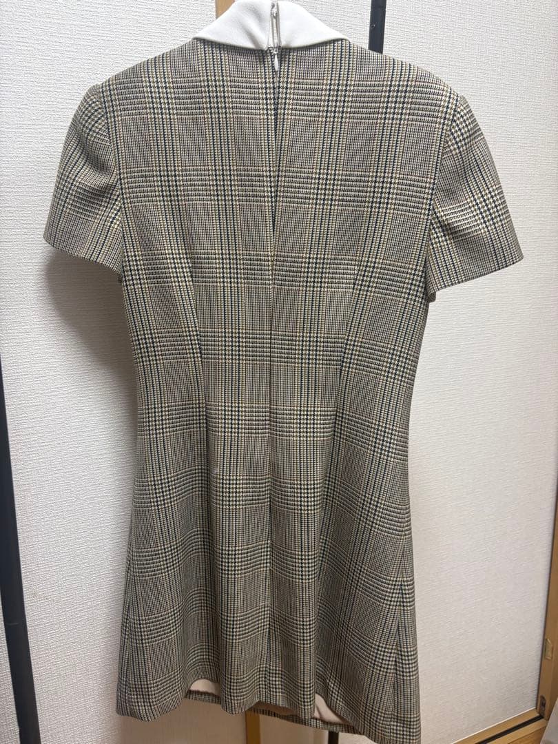 セルフポートレート チェック柄ドレス