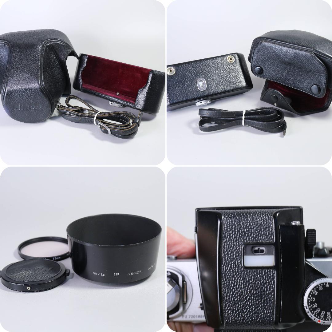 ☆初期F革☆極美品の完全動作 Nikon F2 55mm F1.2　＃356
