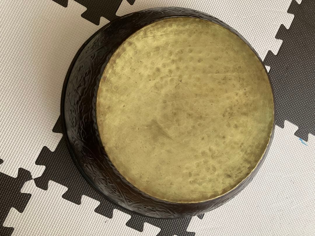 ココバリ真鍮製フットバスボウル2点セット