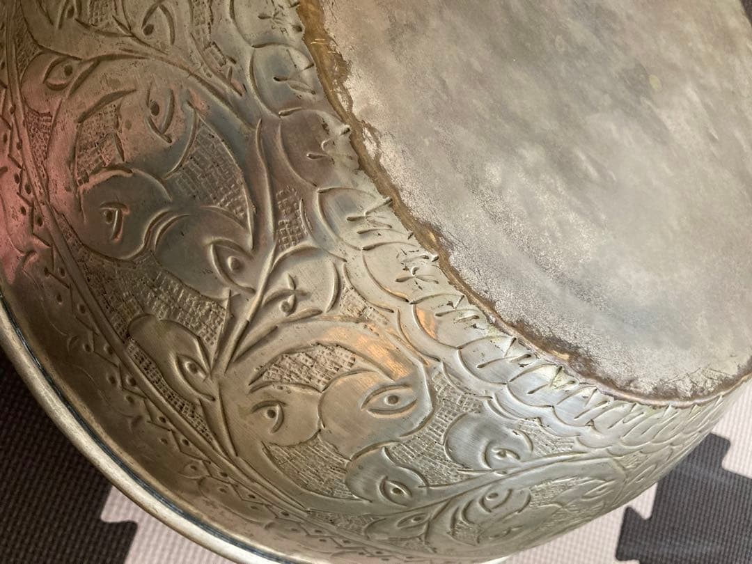 ココバリ真鍮製フットバスボウル2点セット