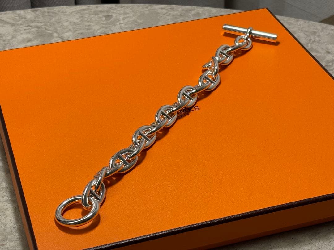 【新品未使用】 極希少HERMES シェーヌダンクル TGM 16コマ