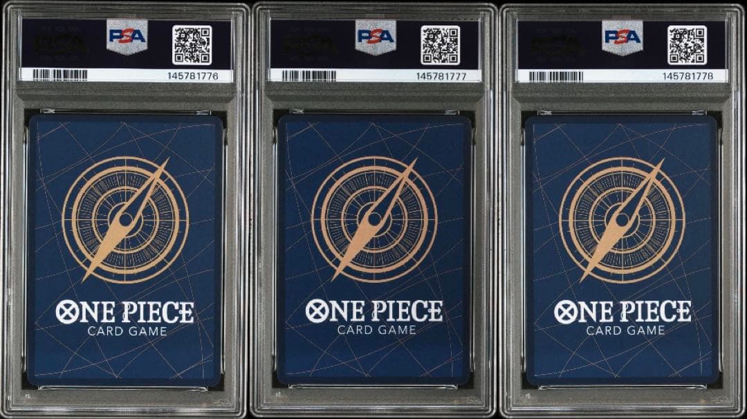 受け継がれる意志 コミパラ ルフィ エース サボ　PSA10 連番