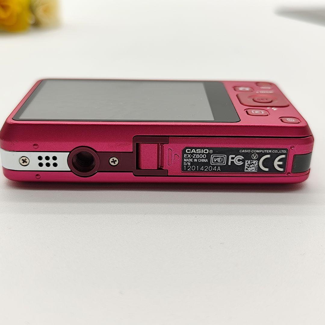 極美品 CASIO EXILIM EX-Z800 チェリーピンク 人気 y2k